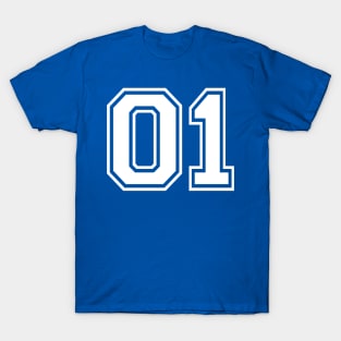 Team Number 01 T-Shirt